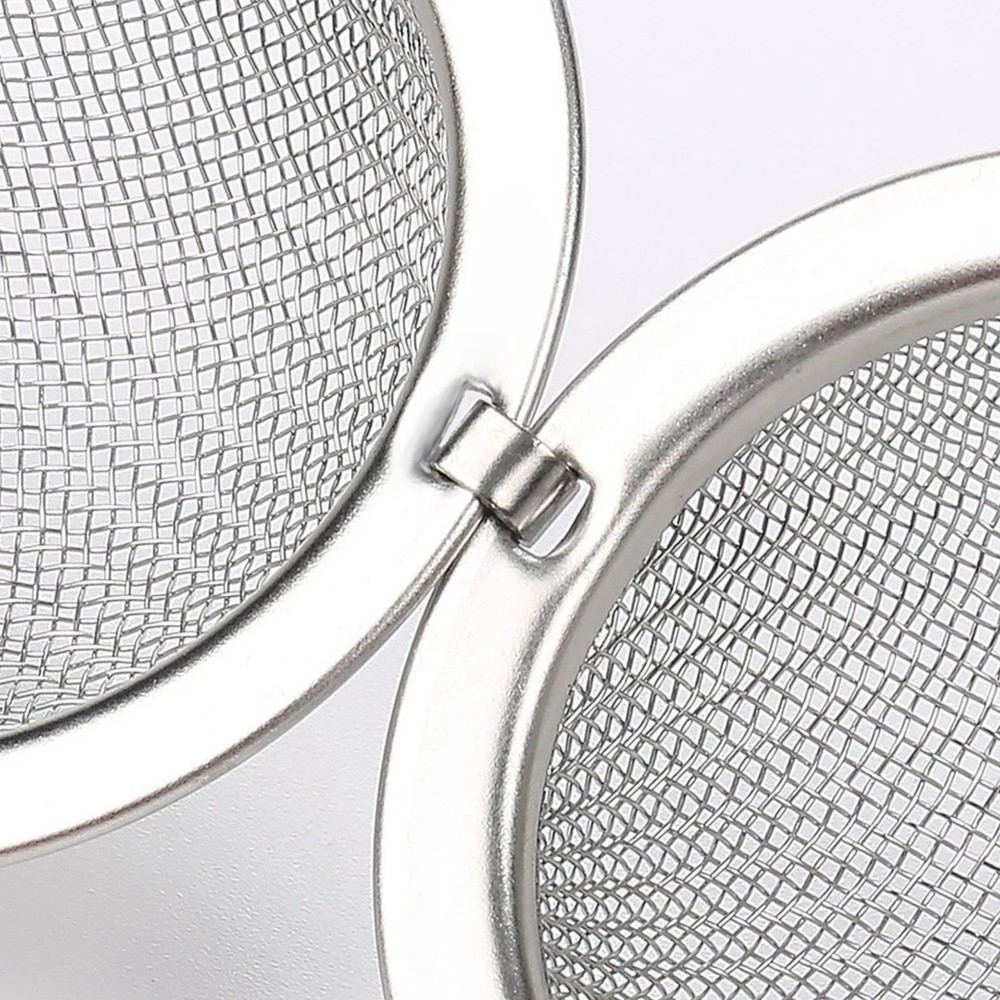 2PCS Stainless Steel Mesh Tea Infuser, 2.1 Inch Tea Ball, Strainer Tea Diffus...