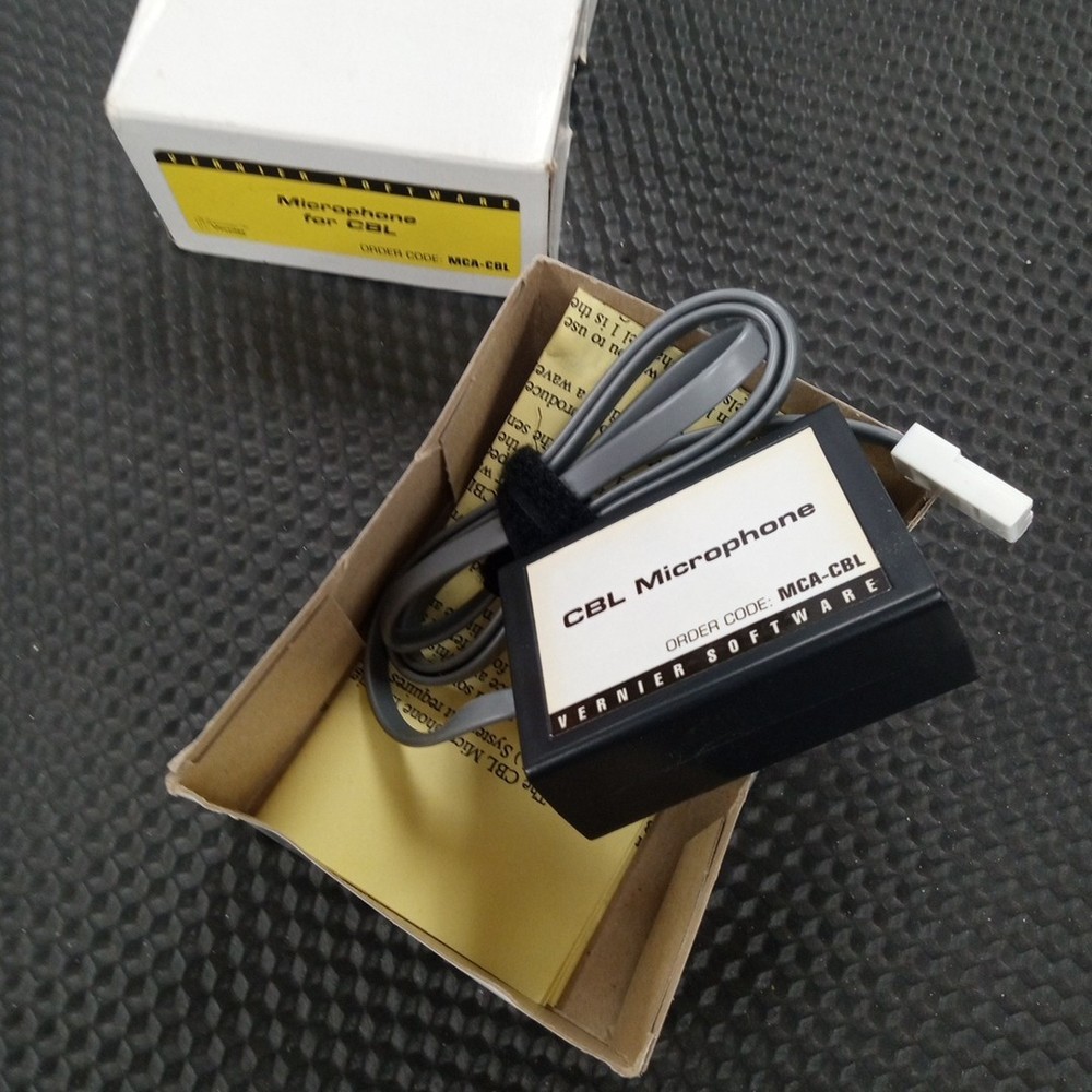 Vernier Software MCA-CBL microphone