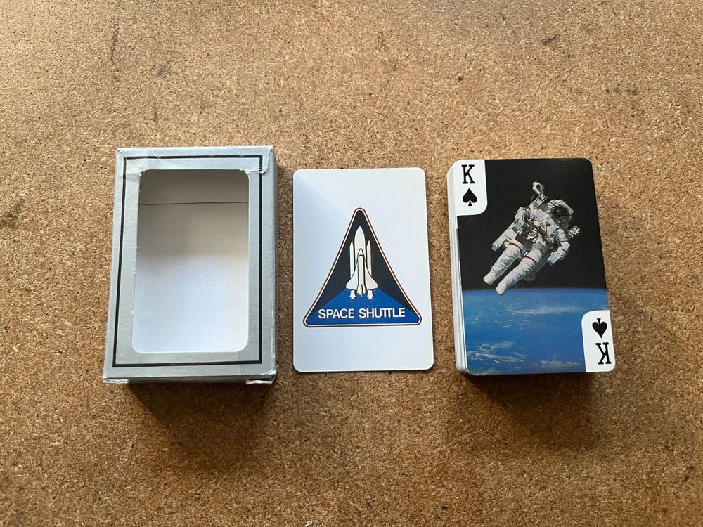 LIBERTY SPACE SHUTTLE PLAYING CARDS - FREE UK POSTAGE!!