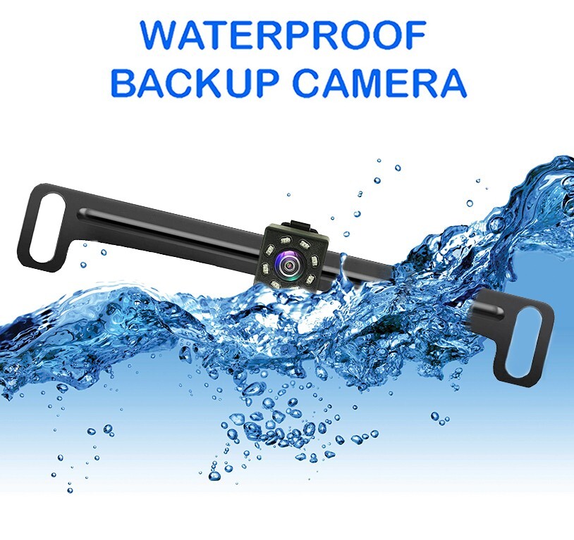 Backup Camera Rearview License Plate for DUAL XVM1000UI