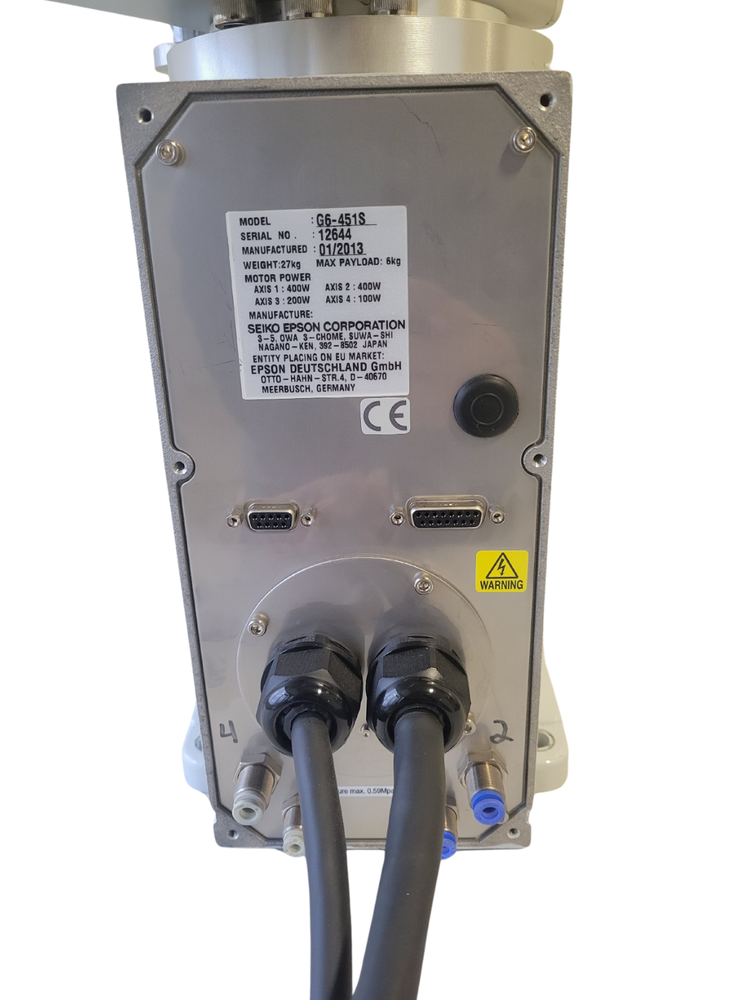 Seiko Epson G6-451S Robot Arm