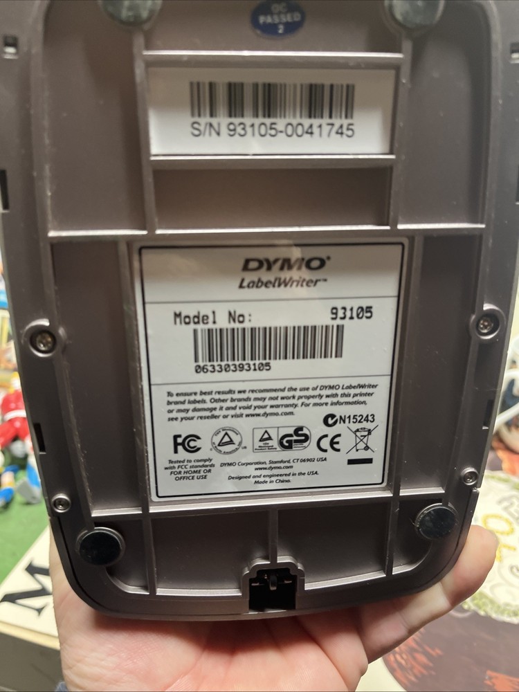 Dymo LabelWriter Duo 93105 Thermal Label Printer Unit Only