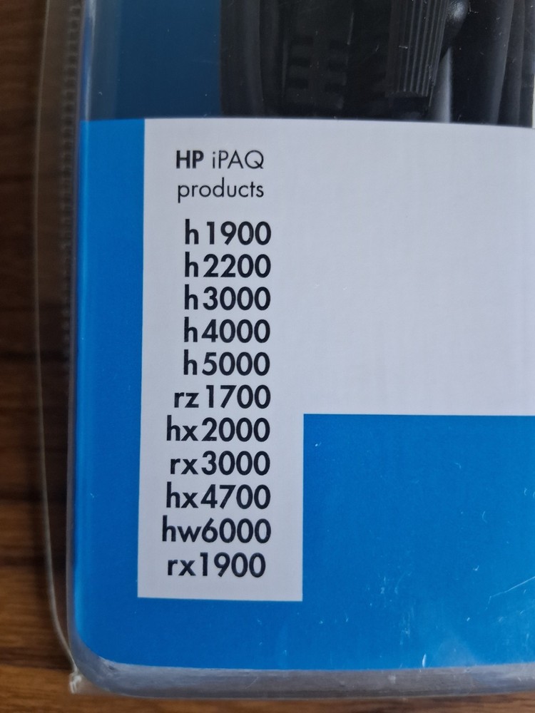 HP iPAQ Universal Autosync Sync Cable FA122A#AC3 New, Never Opened