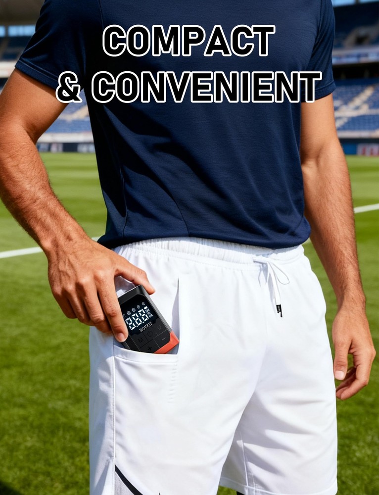 Portable Pump Inflator and Deflator with Foldable Needle, Rechargeable Batter...