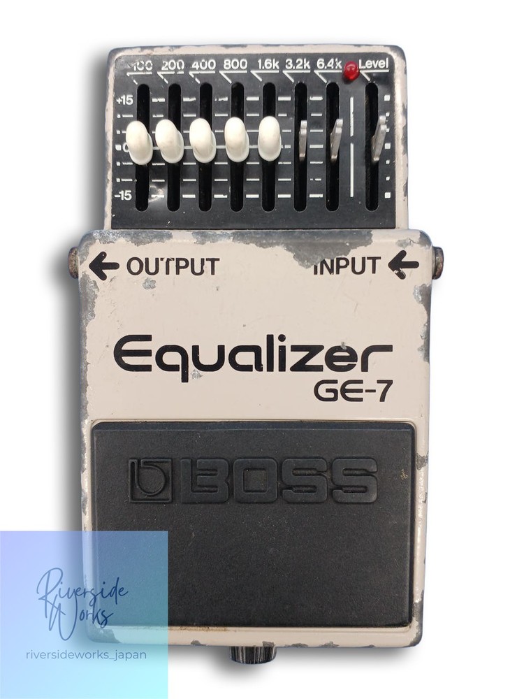 BOSS GE-7 Equalizer Pedal Guitar Effects EQ Used JP