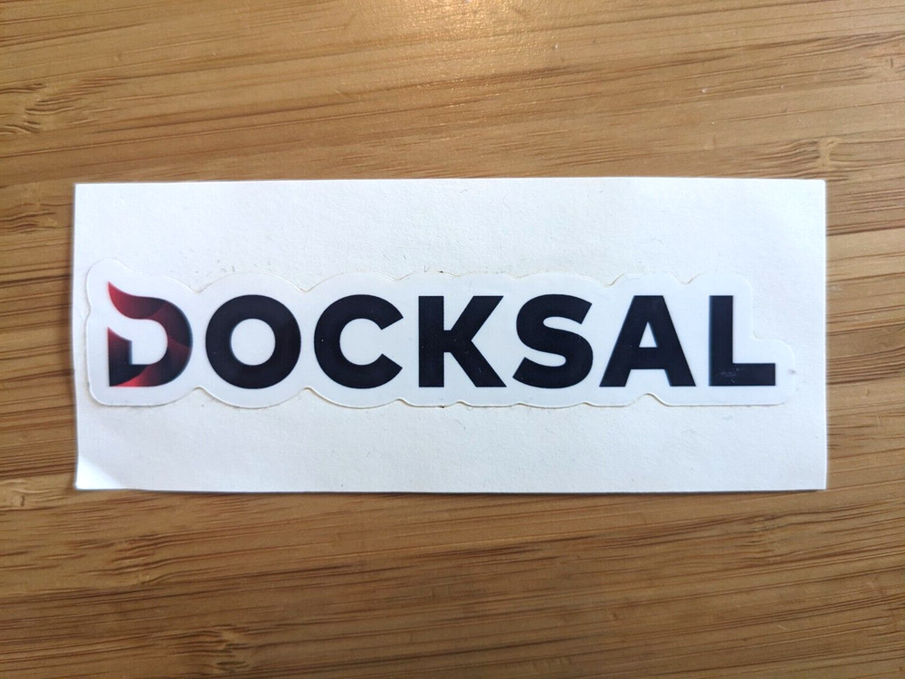 DOCKSAL logo sticker decal web-development environment management tool Docker