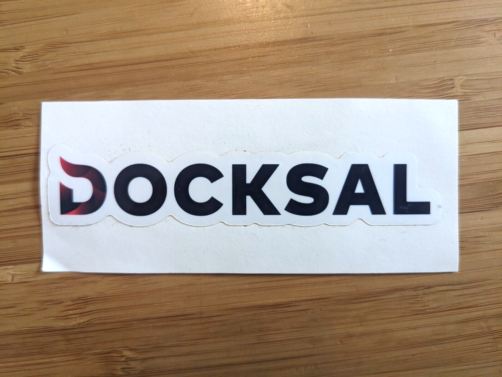 DOCKSAL logo sticker decal web-development environment management tool Docker