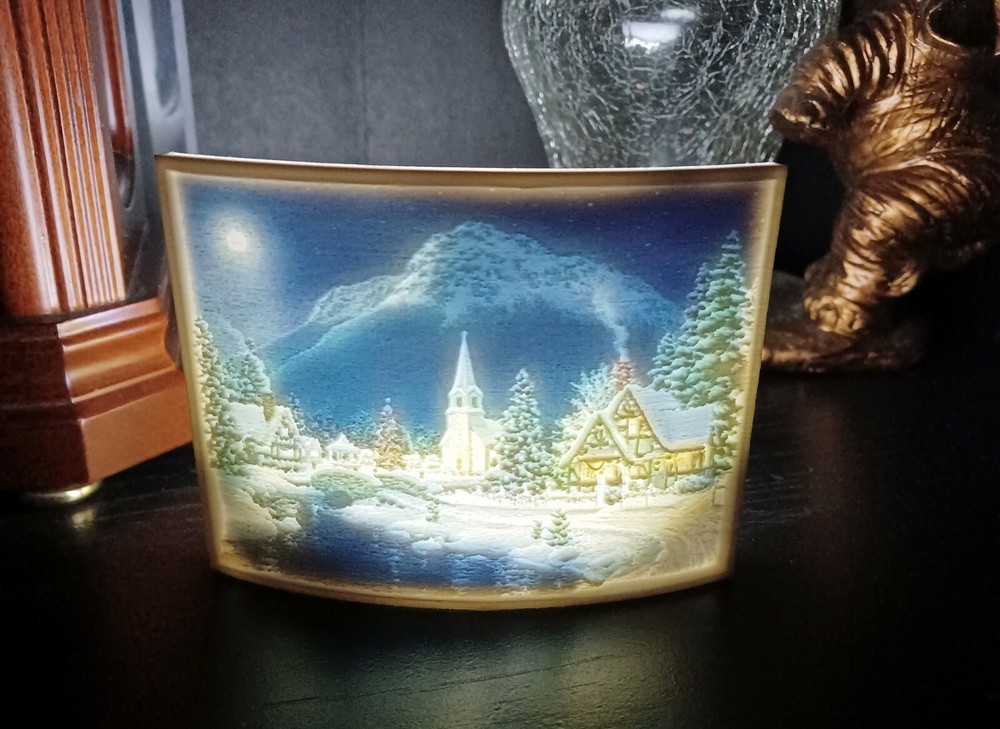 CUSTOM PERSONALIZED 3D PRINTED PHOTO LITHOPHANE