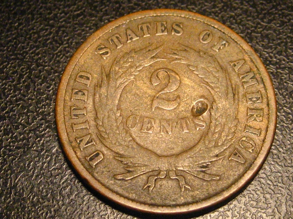 1870 Two Cent Piece BETTER DATE