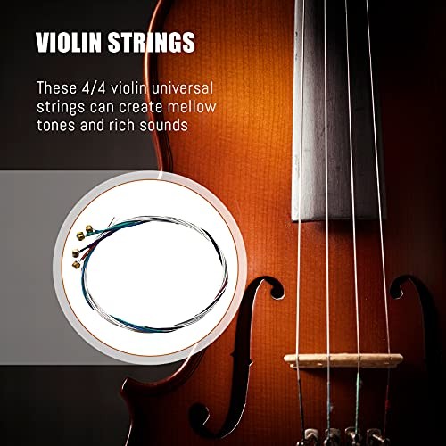 8 Pieces Violin Strings Universal Full Set (G-D-A-E) 4/4 Violin Universal