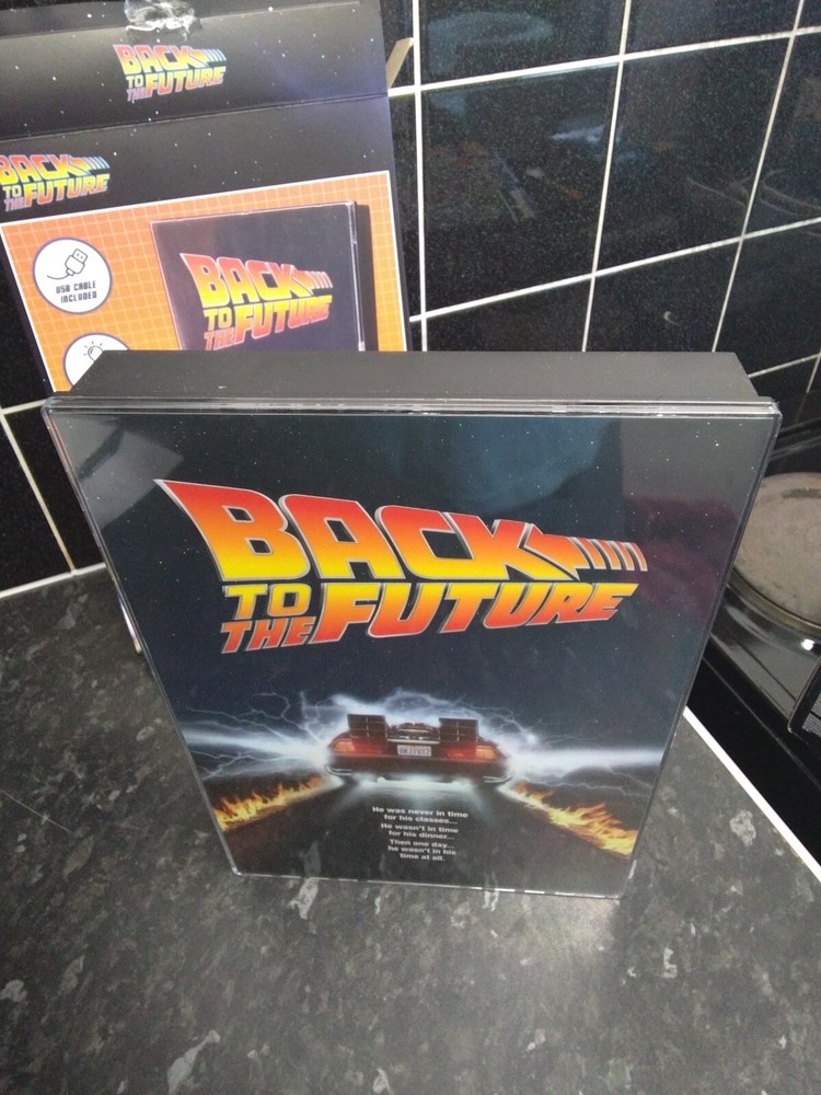Back To The Future Free Standing/Wall Mountable Poster Light