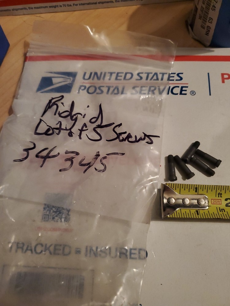 Ridgid 34345 E2020 Screw 5 Pack IN BULK NEW, U1
