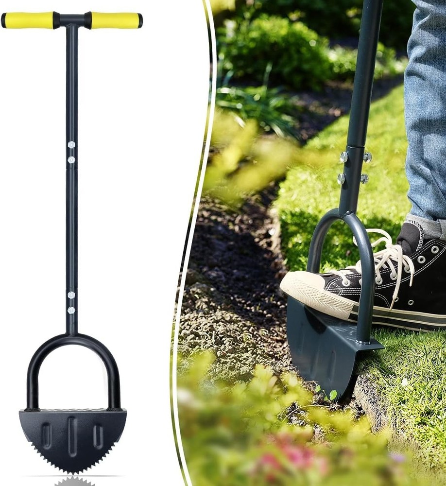 Half Moon Lawn Edger for Neat Walkway Borders