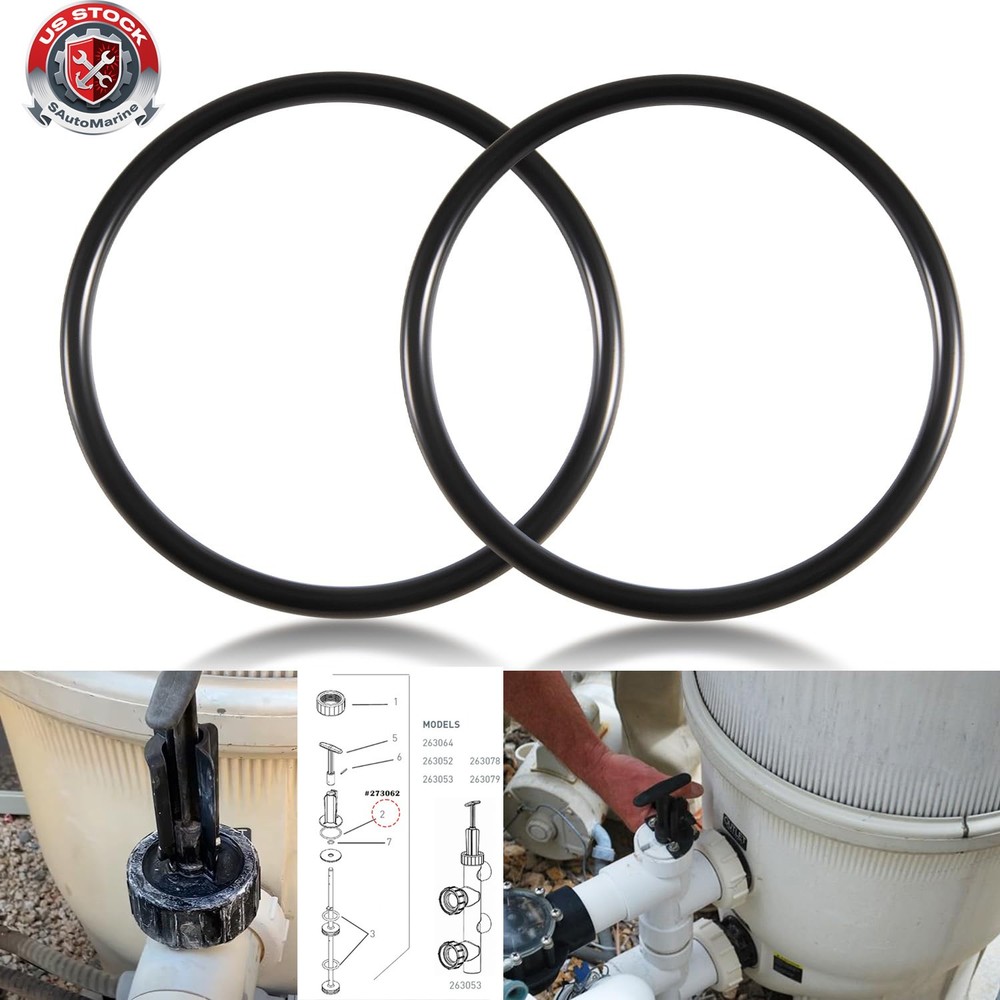 273062 O-Ring 2-Pack for Sta-Rite Dynamo Pumps Push Pull Slide Valve 50290211