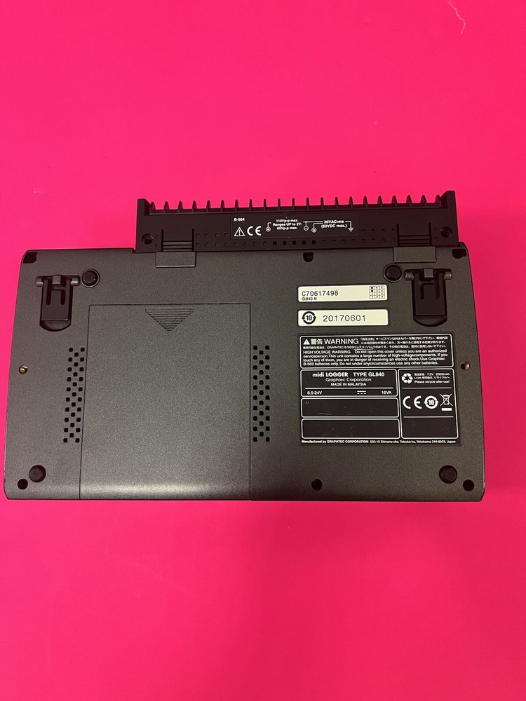 Graphtec midi logger GL840 With AC Adapter