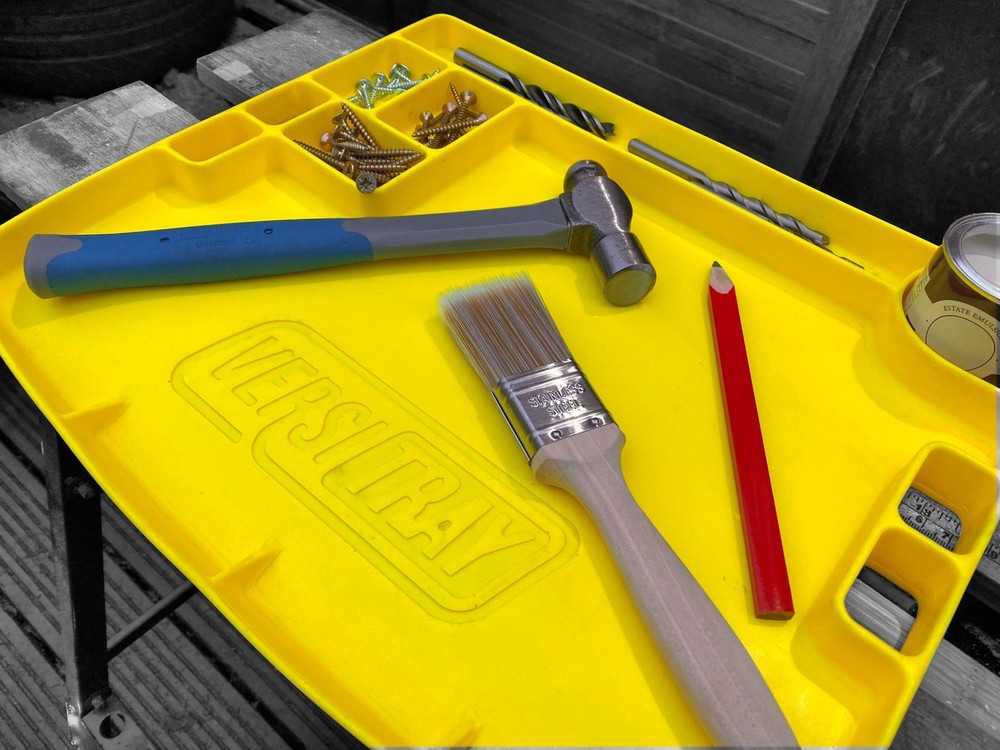 versitray, flexible tool tray, with grip technology