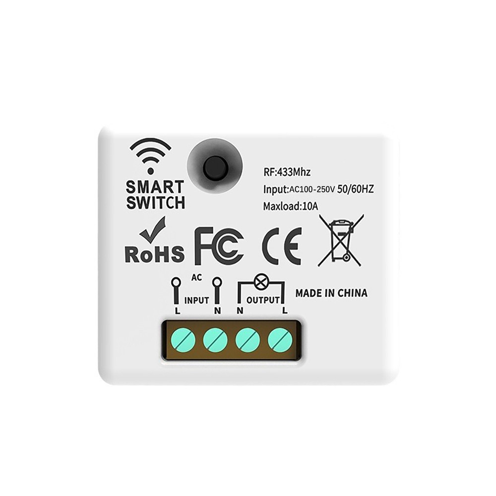 New 433MHz Wireless Remote Control Switch Lamps Controller Electrical Appliances