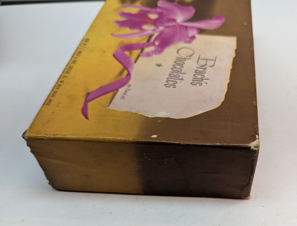 Vintage Brach's Chocolates Candy Empty Box Only