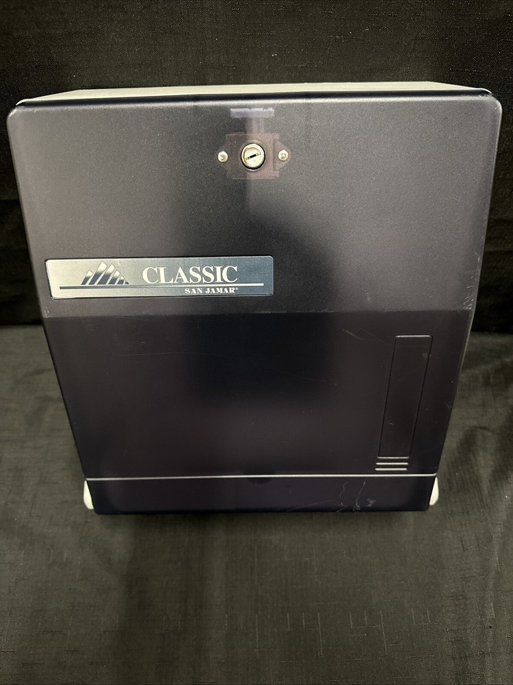 SAN JAMAR CLASSIC Paper Towel Dispenser No Lever Pull Folded Sheets Wall Mount