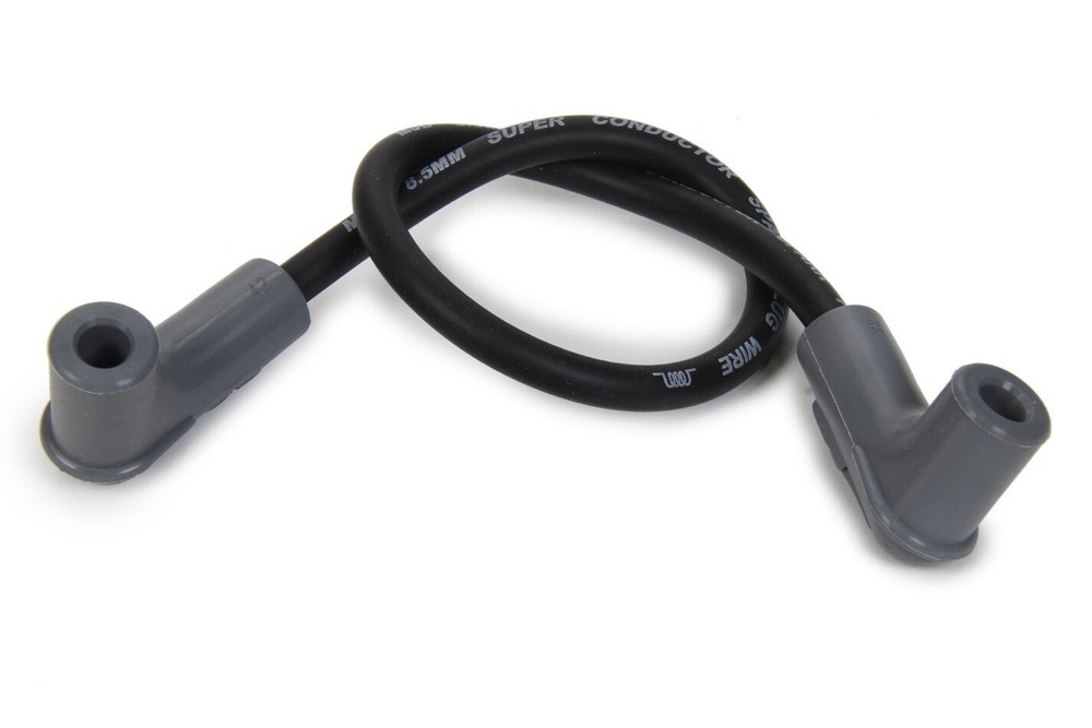 MSD Blaster 2 3 Ignition HEI Coil Wire 8.5mm Boots Black - REPLACEMENT WIRE ONLY