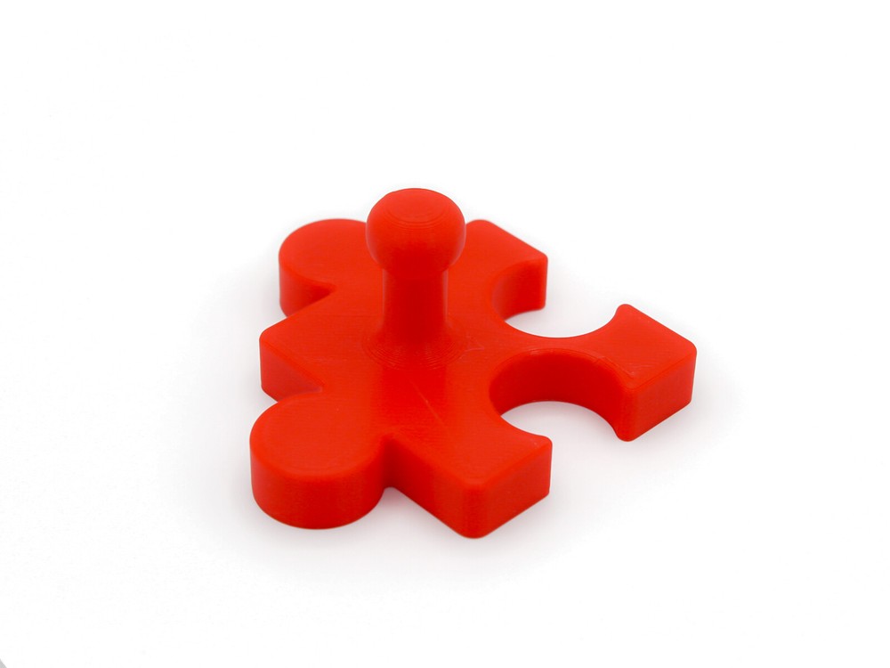 Puzzle Key Holder – 3D Printed Wall Organizer for Keys