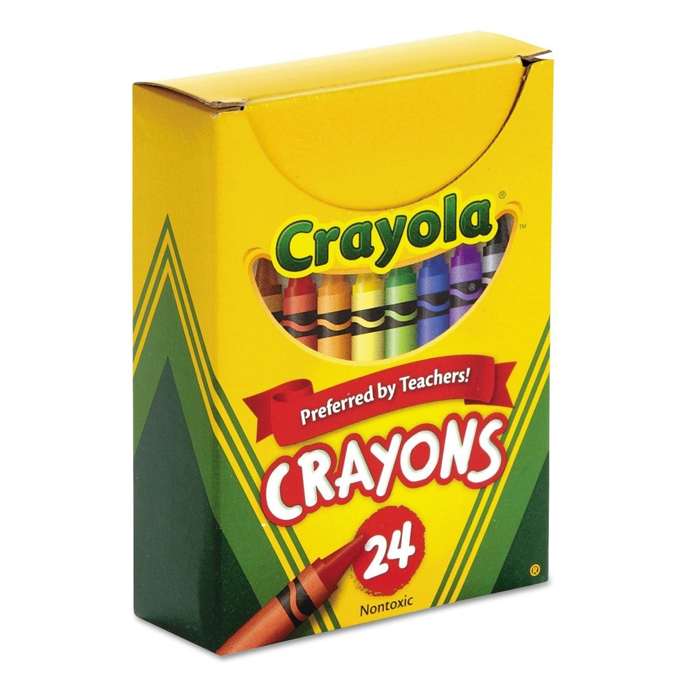 Crayola Crayons 24 Count, 6 Pack (52-0024-6)