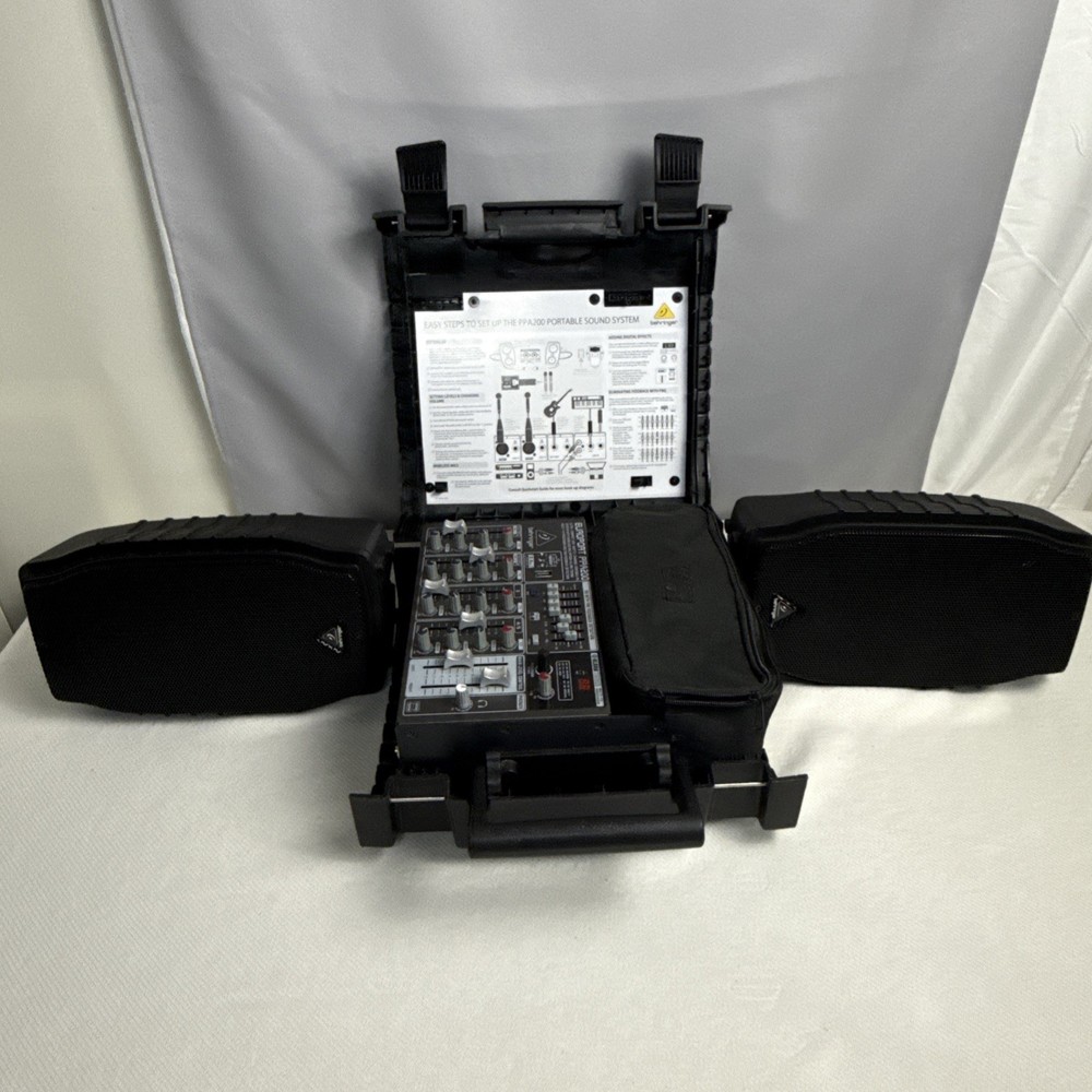 Behringer PPA200 Ultra-Compact 200W 5-Channel Powered Mixer