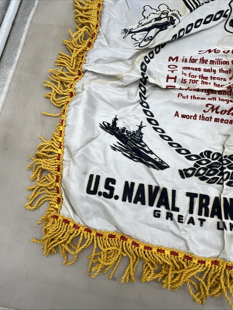 WW2 US Naval Training Station Pillow Sham / Case (FF484