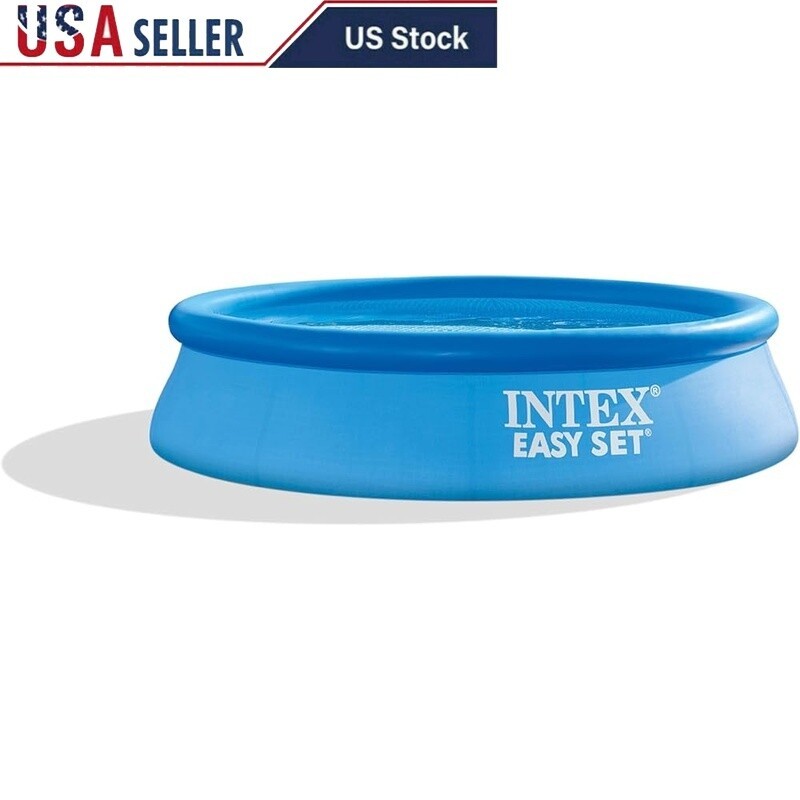 Easy Set Inflatable Pool Quick Setup Puncture Resistant Summer Fun 513 Gallon US
