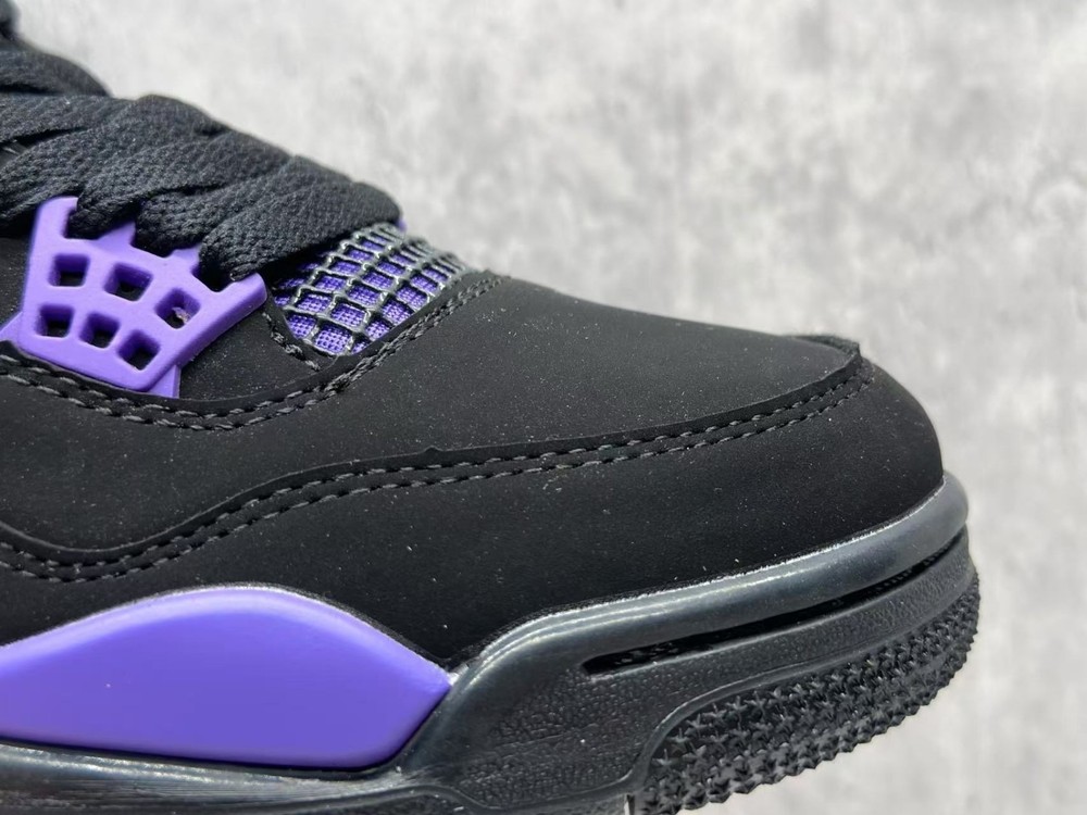 AJ4 Retro Purple Thunder Shoes