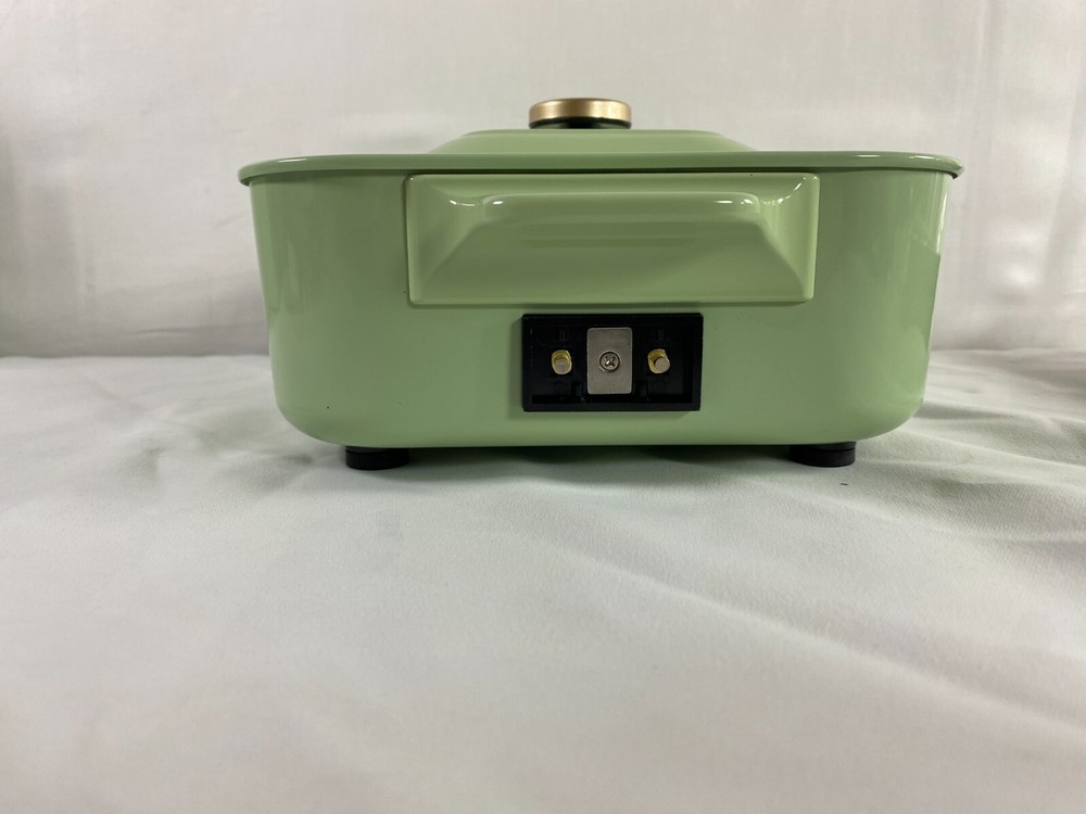 Bruno BOE021 Green Non Stick Coating Ceramic Coated Compact Multi Hotplate