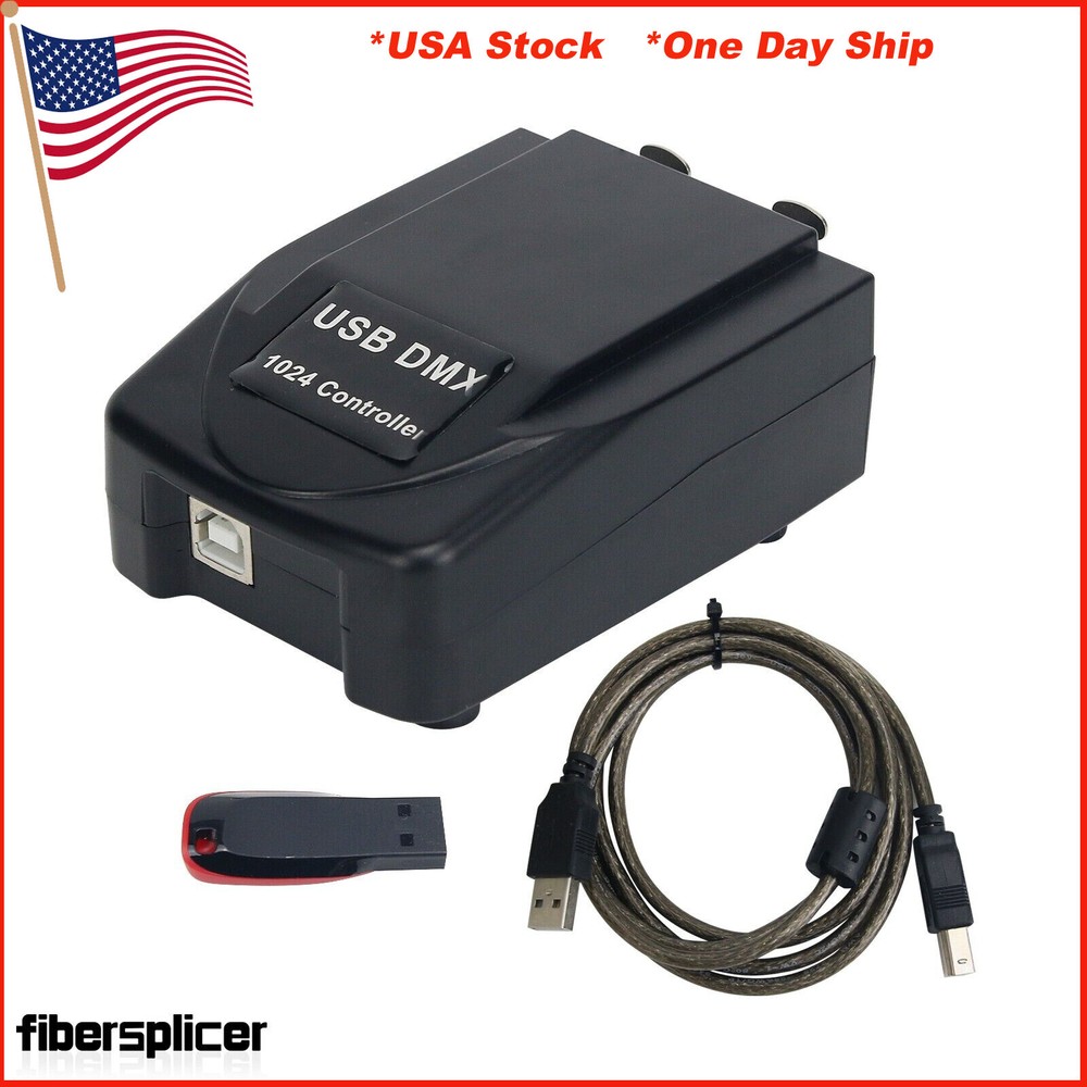 TP-D17 3-Core for Light-jockey Stage Light Controller USB for 1024-CH #USA ship