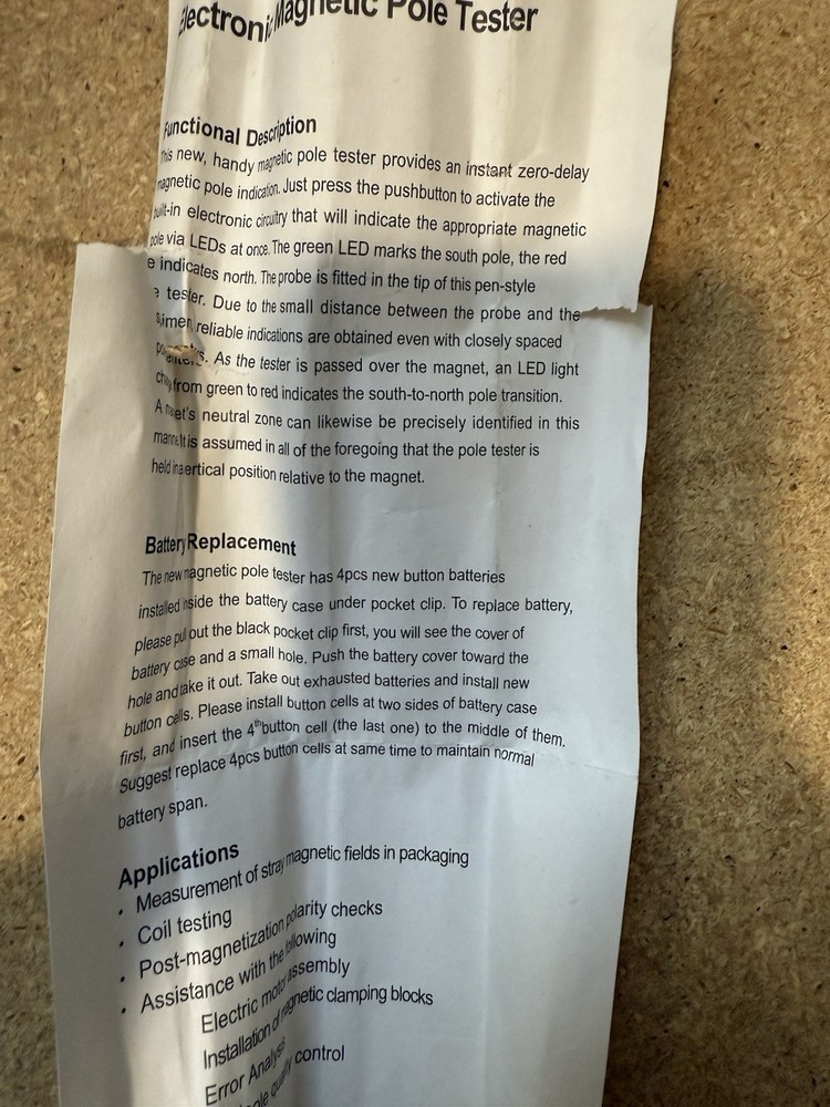 Bunting Magnetic Products Standard Pull test kit Complete In Carry Case Nice!