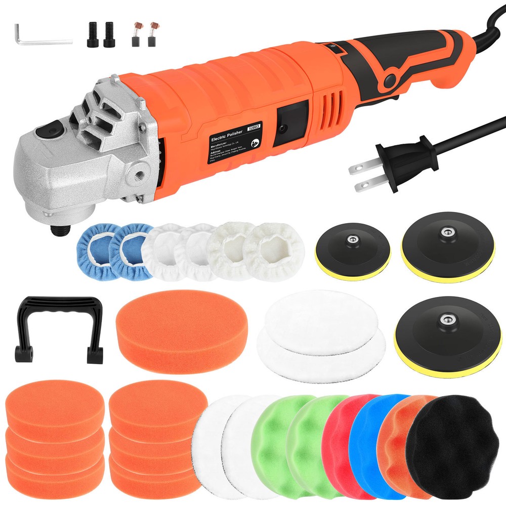 Electric Car Polisher Sander Buffer Polishing Machine Kit 1580W Variable Speed