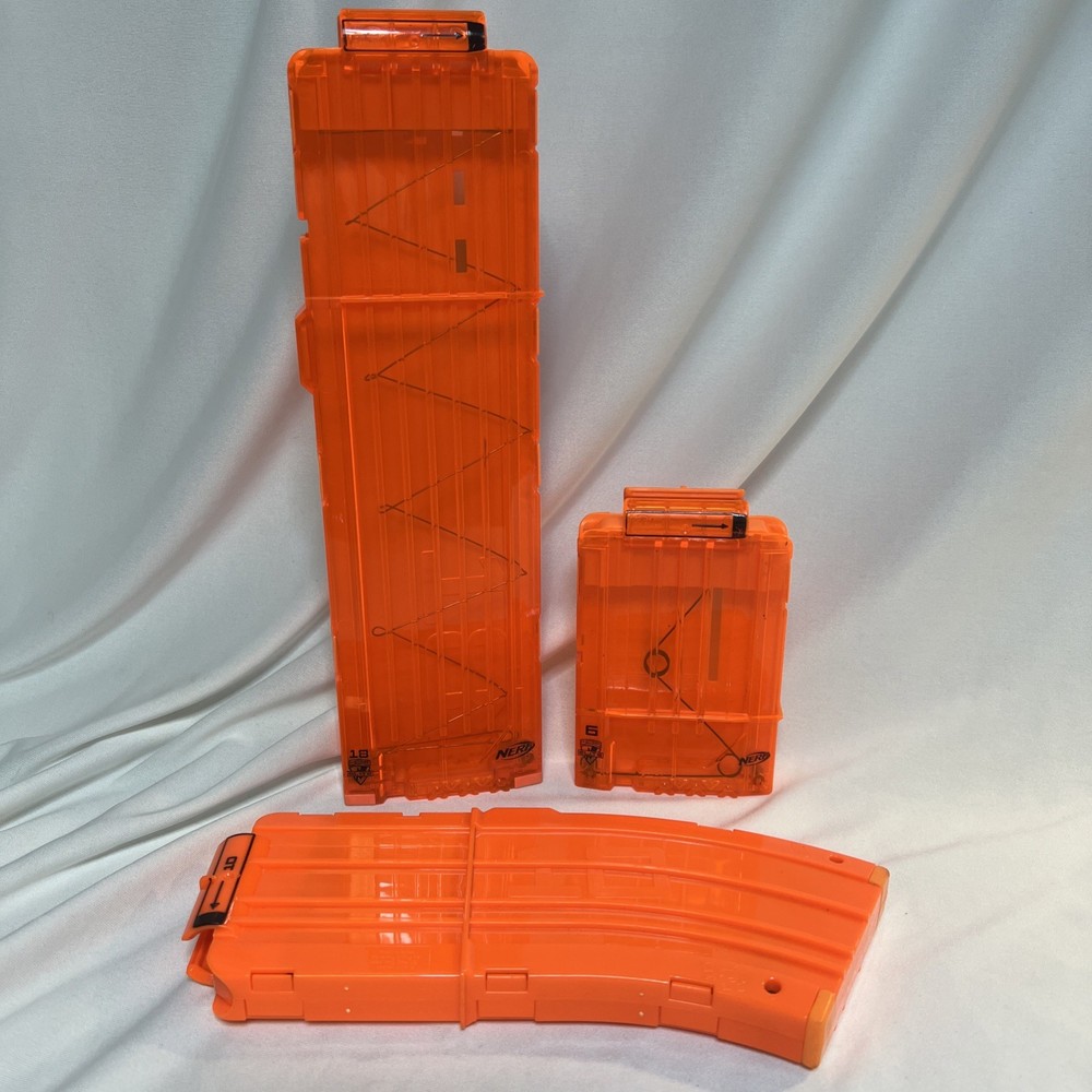 Nerf Ammunition Clips Lot