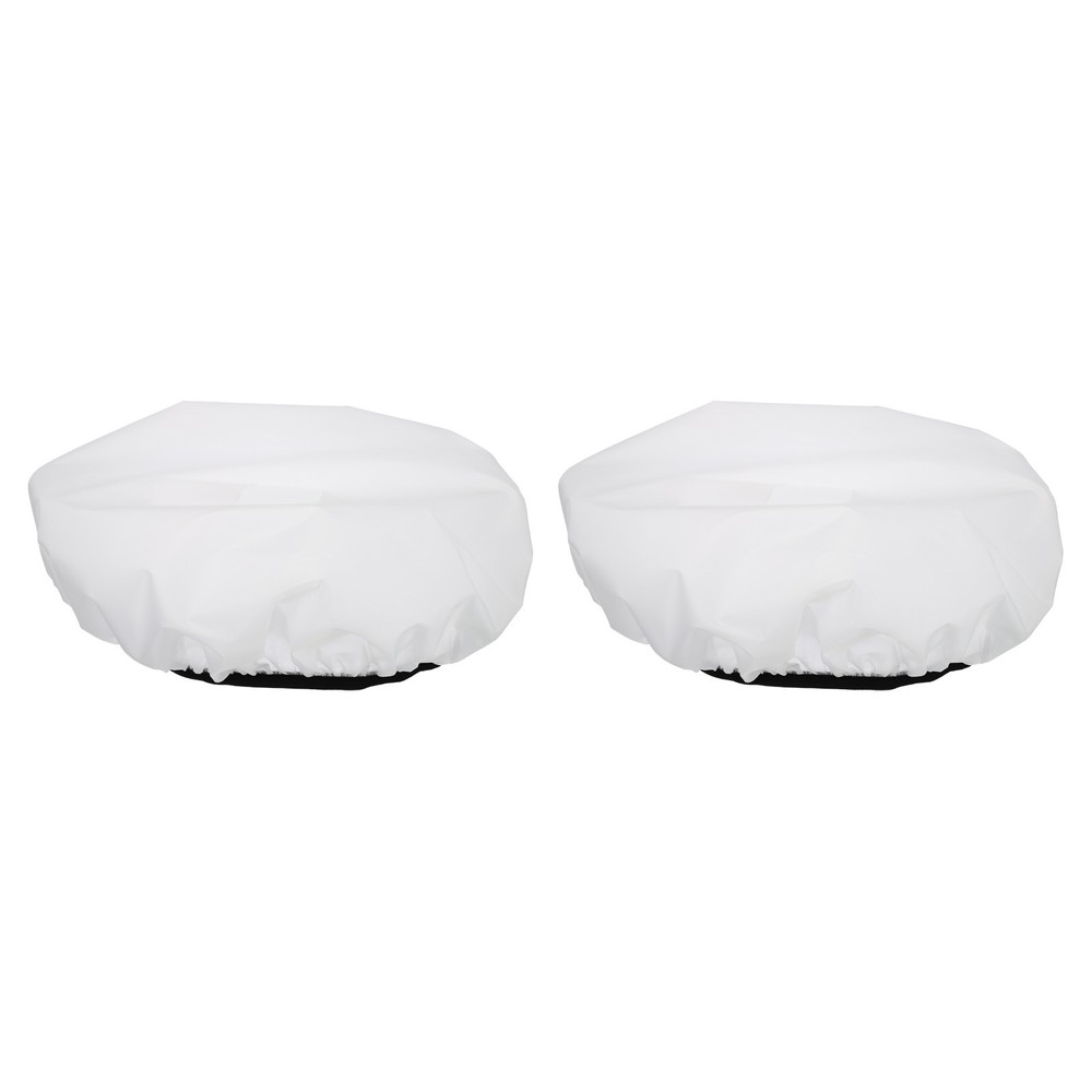 2pcs 22" 55cm Soft Diffuser Lamp Cover Light Strobe Reflector Lamp Sock White