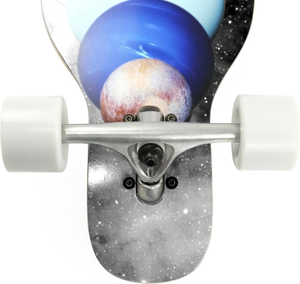 Longboard Cruiser Maple 42in Drop-Through Freeride Urban Commuting