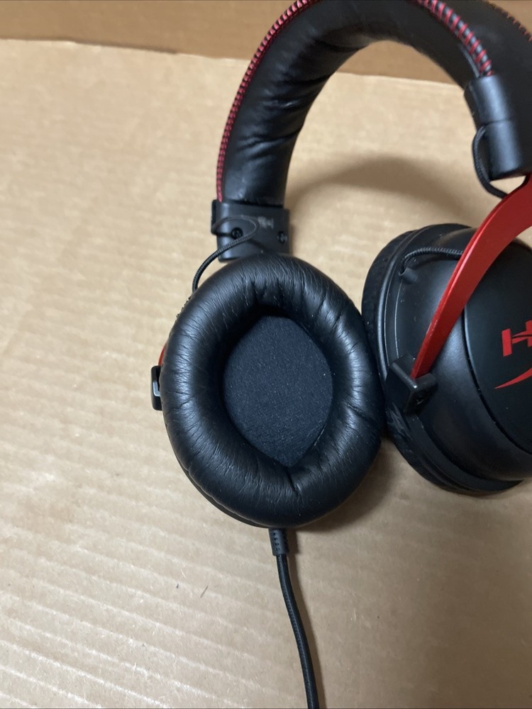 HyperX Cloud II - Gaming Headset - Black-Red **READ DESCRIPTION**
