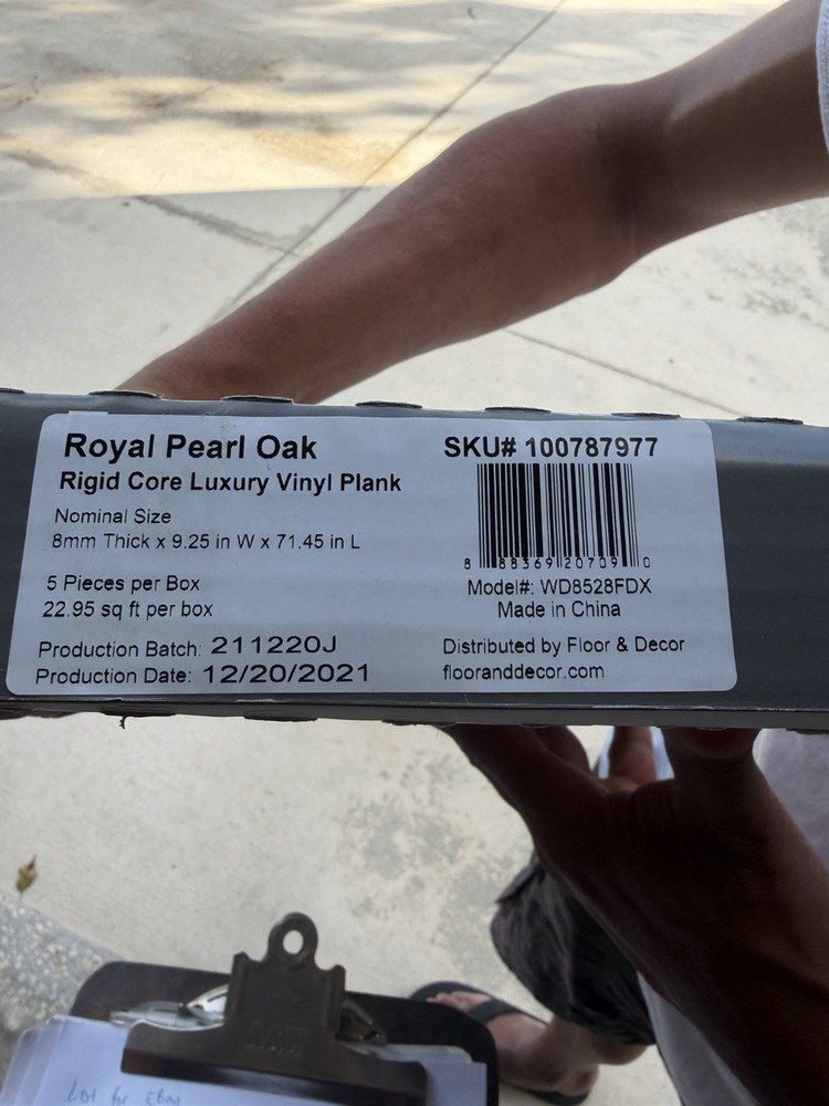Rigid Core Luxury Vinyl Plank