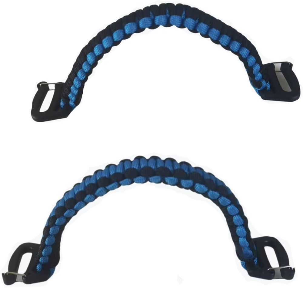 2 Pack Tactical Weaving Handle with Buckle Ends Tactical System Molle-Backpacks