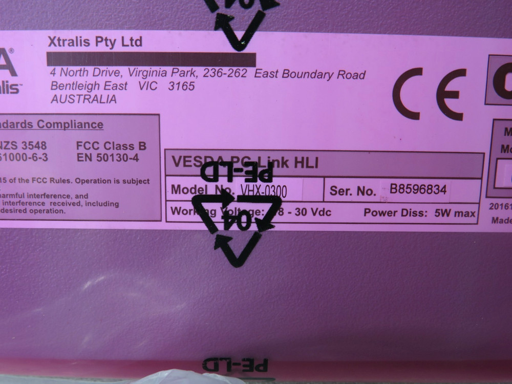 Xtralis Vesda VHX-0300 Open Protocol High Level Interface (HLI) [CTD]