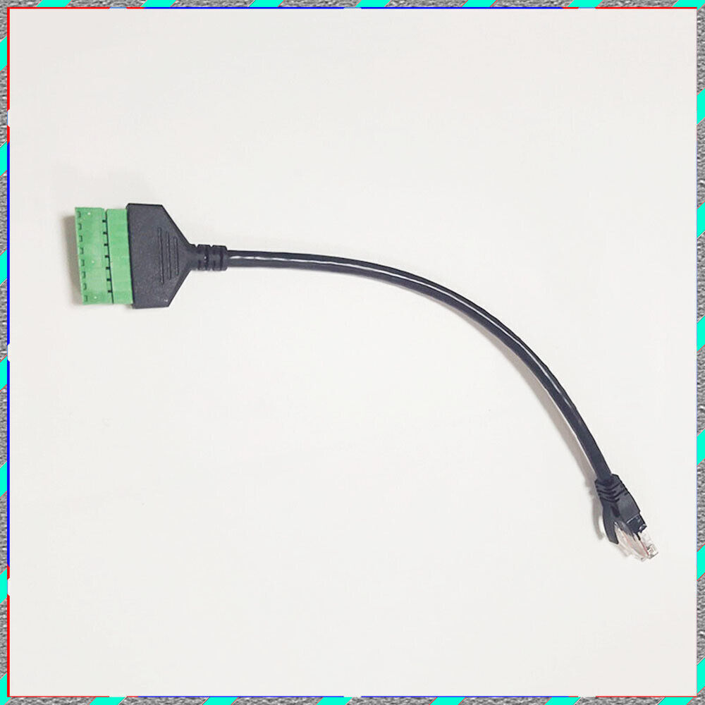Solderless belt screws can be fixed terminal RJ45 network cable extension cable