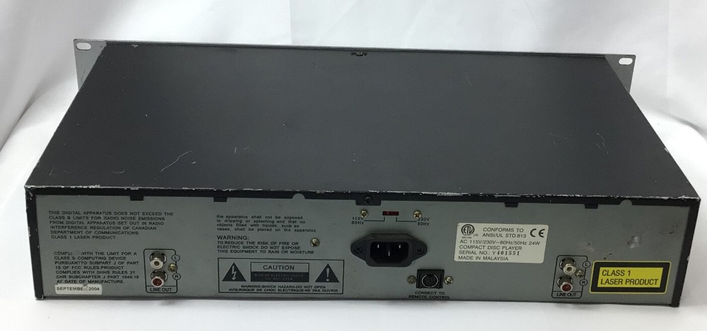 Pyle Pro PDCD210 Professional Dual CD Player