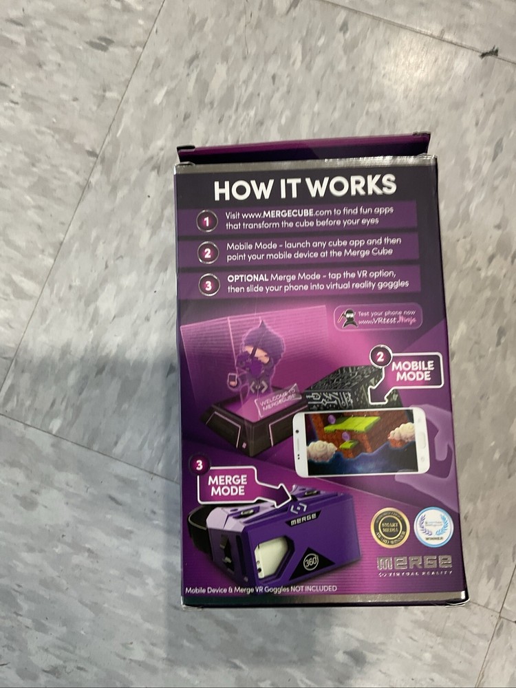 Merge Cube - Fun & Educational Augmented Reality STEM Toy for Kids, Learning New