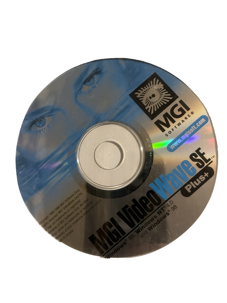 MGI VideoWave SE – Video Editing Software CD for Windows – Disc Only