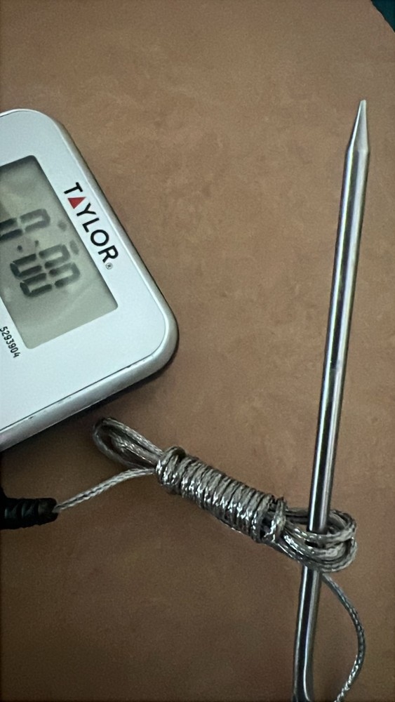 Taylor Digital Wired Probe Programmable Meat Thermometer with Timer