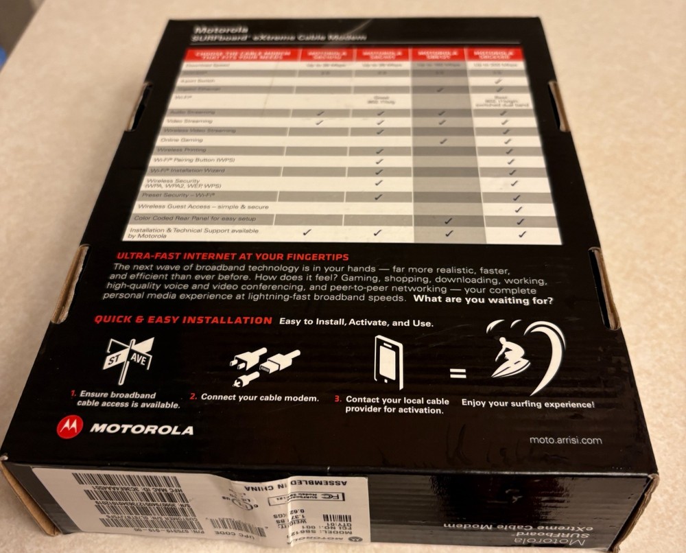 Motorola Surfboard extreme (SB6121)