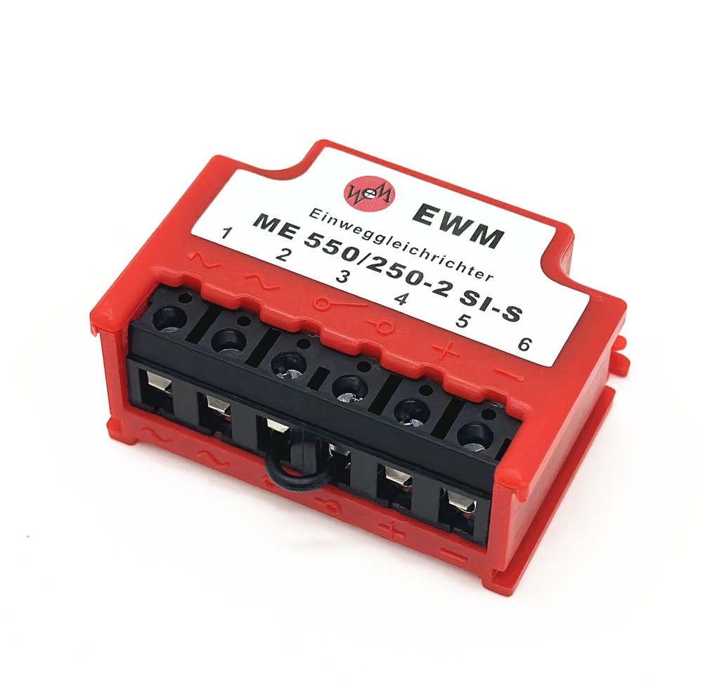 EWM Einweggleichrichter ME 550/250-2 SI-S half wave Ship Brake Rectifier module