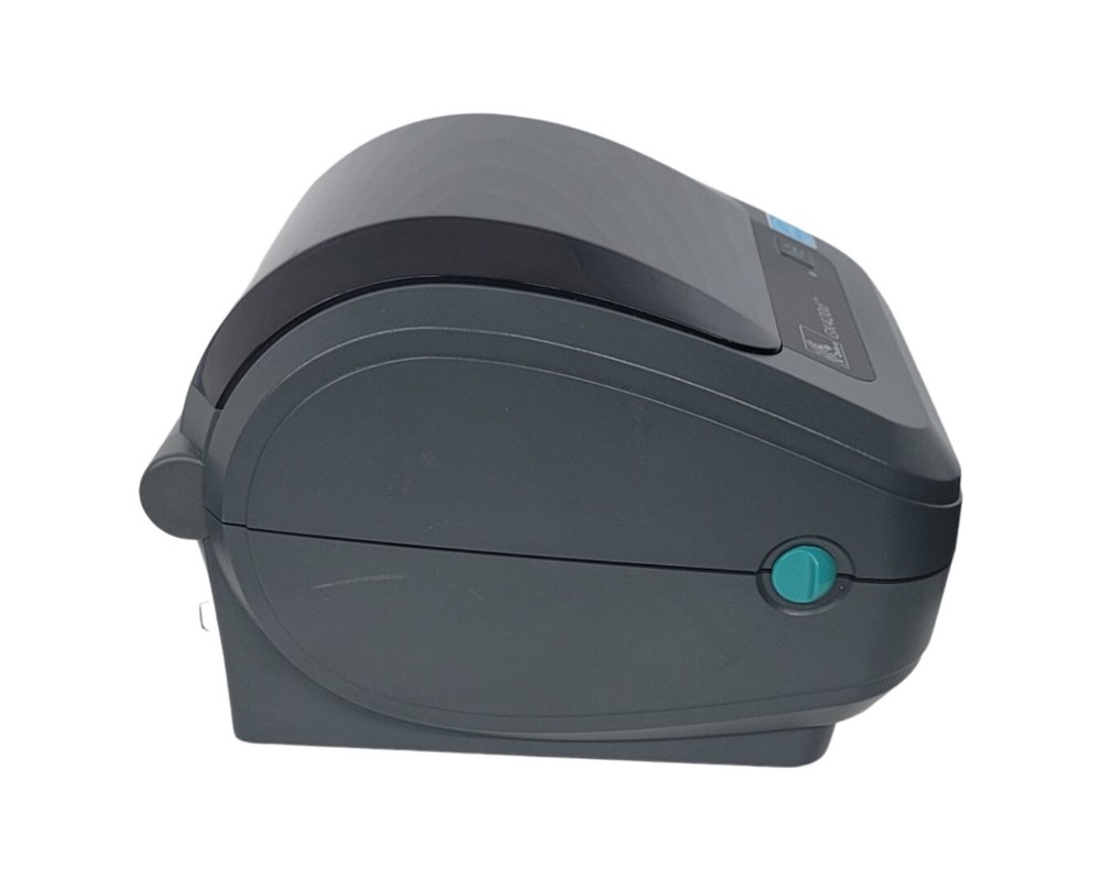 Zebra GK420D Barcode Label Printer INCLUDING POWER USED PRINTHEAD