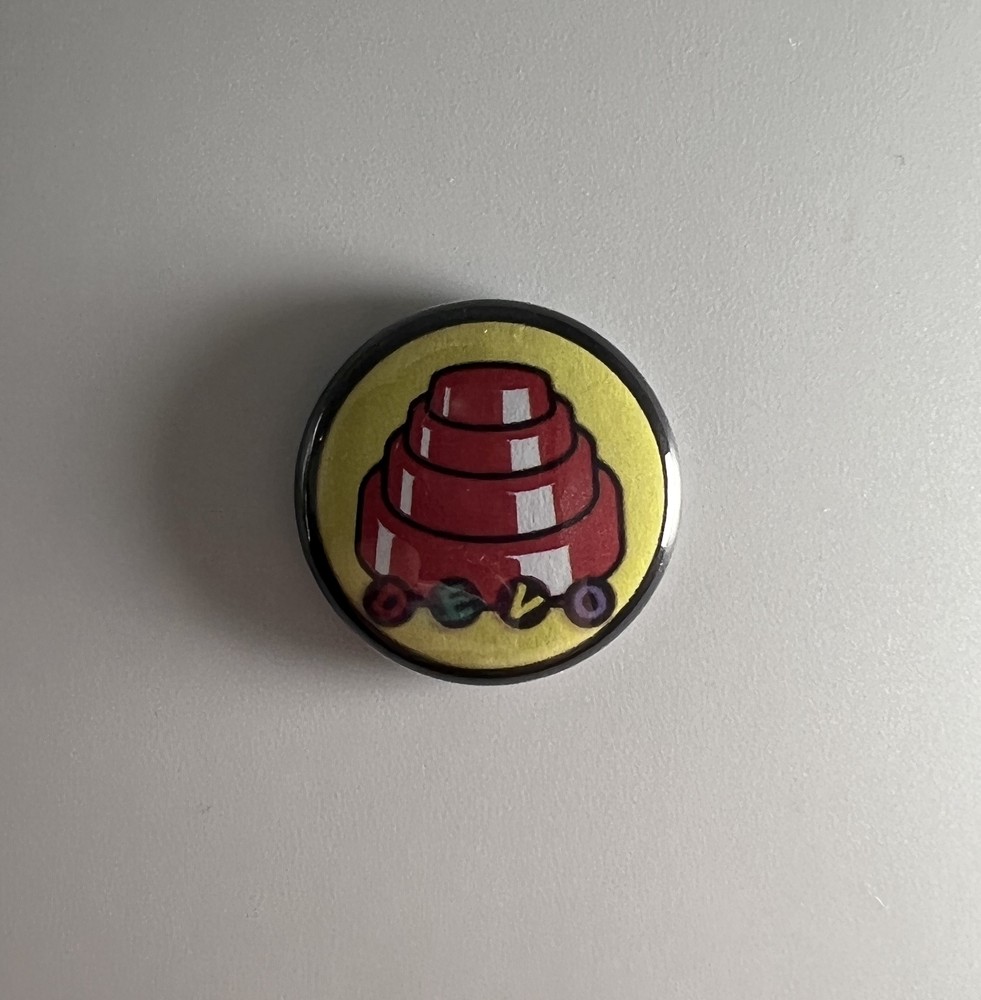 Devo Are We Not Men? Energy Dome 1" Button D012B